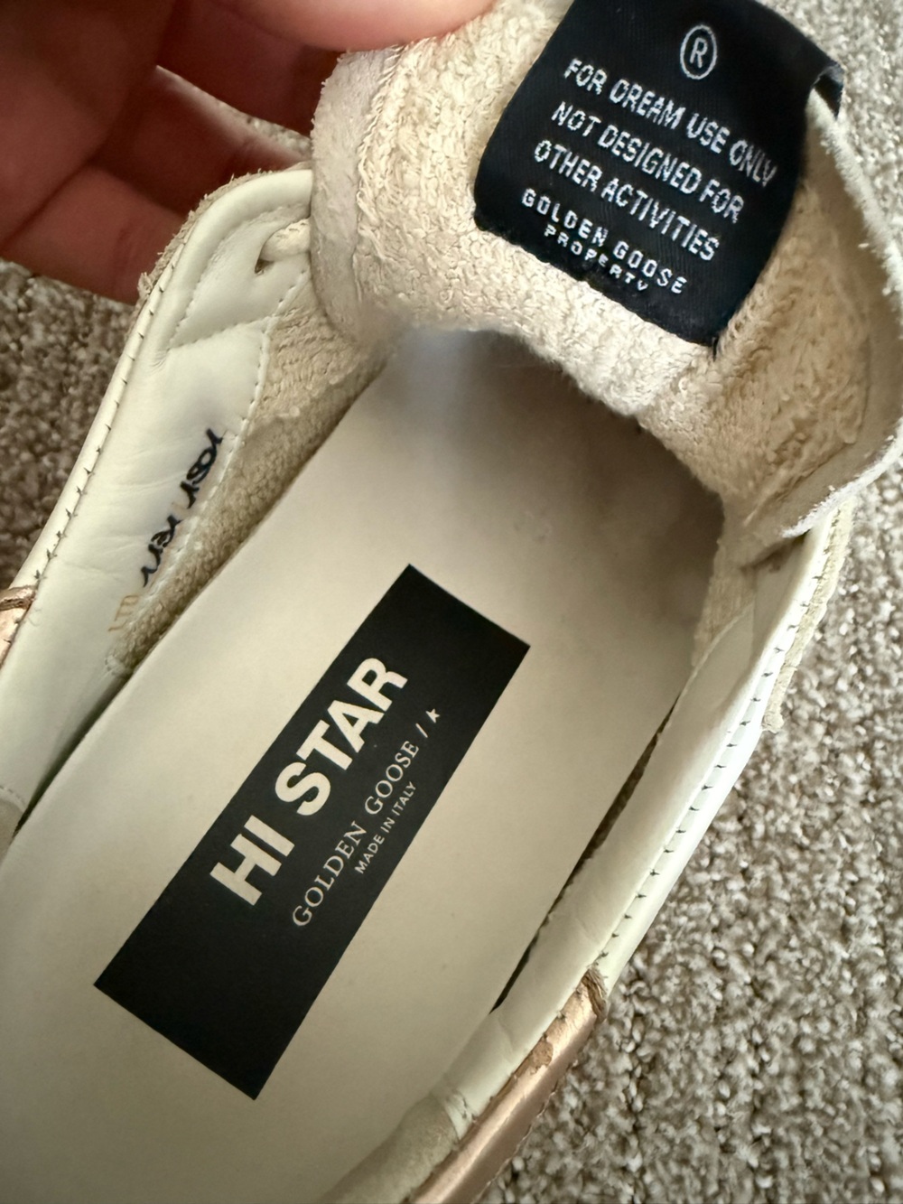 Golden Goose Hi Star Low Top Platform Sneaker - Picture 7 of 9